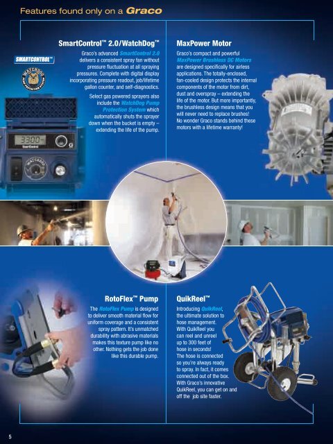 Graco Texture Sprayer Brochure - Graco Inc.