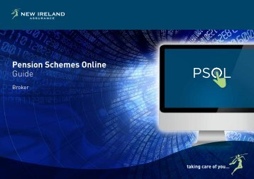 Pension Schemes Online Guide - New Ireland Assurance