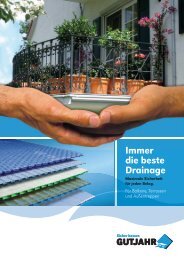 Immer die beste Drainage - Gutjahr