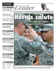 Fort Jackson Soldier earns Silver Star - Fort Jackson - U.S. Army