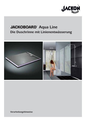 Verarbeitungshinweise JACKOBOARD Aqua Line - JACKON ...