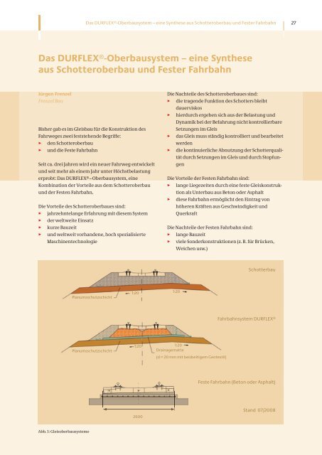 Schienenverkehr – sicher, leise, effizient - (IRT) der RWTH Aachen