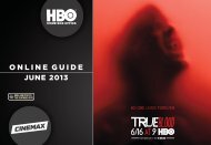 june 2013 online guide - HBO.com