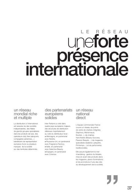 Rapport annuel - Inter Parfums