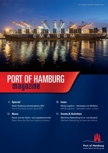 Port of Hamburg Magazine 01/2013 - Hafen Hamburg