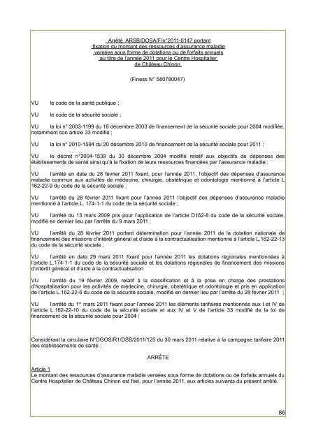 RAA 201 - Préfecture de la Côte-d'Or