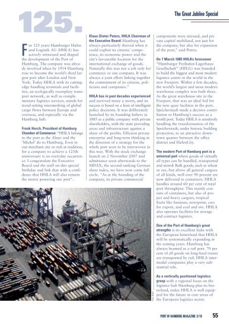 Port of Hamburg Magazin 03 - Hafen Hamburg