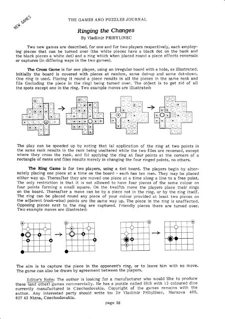 The Games and Puzzles Journal, #3 - Mayhematics