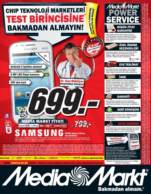 Bakmadan almam. - Media Markt