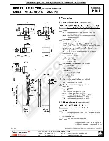 1416 E - Lifco Hydraulics USA