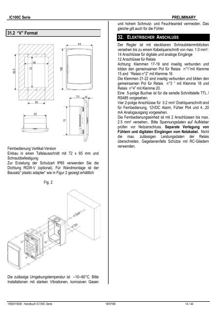 Bedienungsanleitung - Cool Italia GmbH