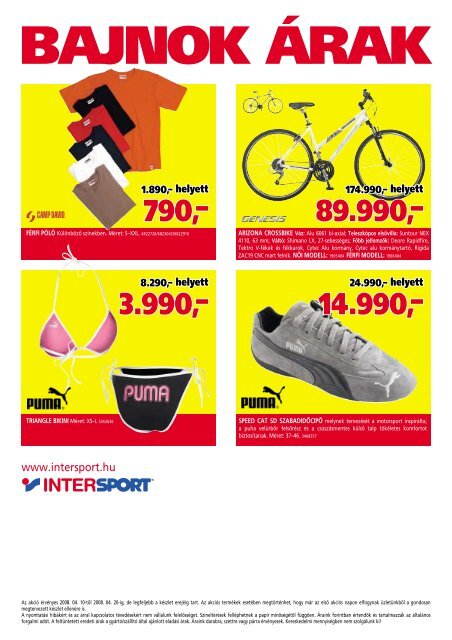 helyett - Intersport