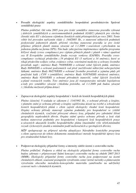 VyhodnocenÃƒÂ­ plnÃ„Â›nÃƒÂ­ SPÃ…Â½P 2004-2006 (PDF, 1 MB ) - CENIA, Ã„ÂeskÃƒÂ¡ ...