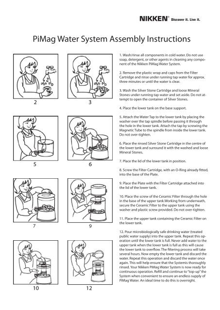 Pimag Water System Assembly Instructions Enikken