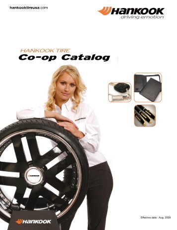 HANKOOK TIRE Co-op Catalog