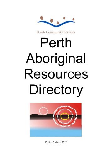 Perth Aboriginal Resources Directory - Ruah Community Services