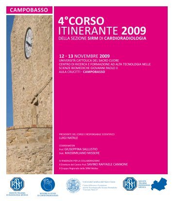 4Â° CORSO ITINERANTE 2009 DELLA SEZIONE SIRM DI ...