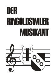 2008 Nr. 1 - Willkommen beim Musikverein Ringoldswil