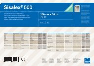 Verlegeanleitung Sisalex 500 - Ampack