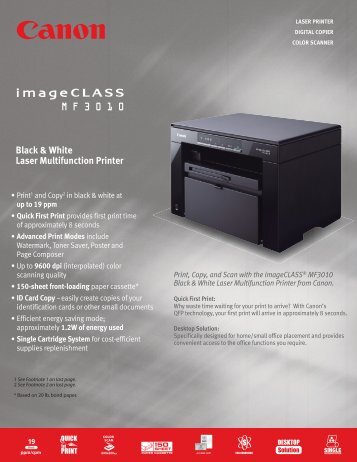 Black & White Laser Multifunction Printer