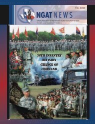 36th infantry division change of command - National Guard ...