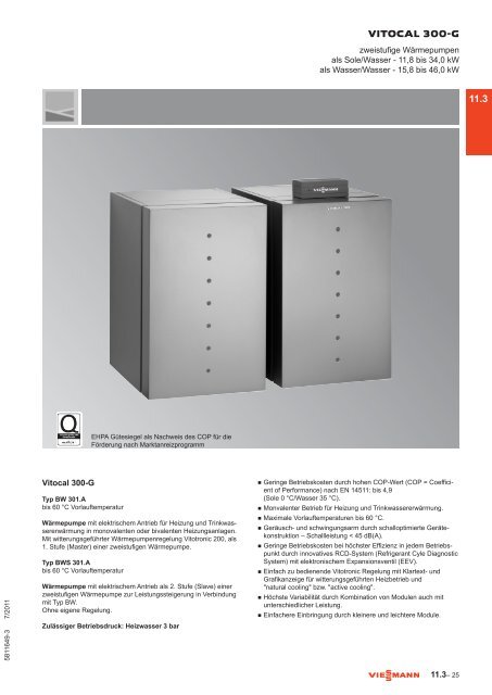 VITOCAL 300-G 11.3 - Linear GmbH