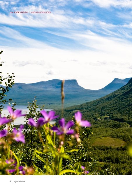 BJÖRKLIDEN Sommar & Höst 
