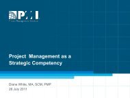 Project Management as a Strategic Competency - Knowledge ...