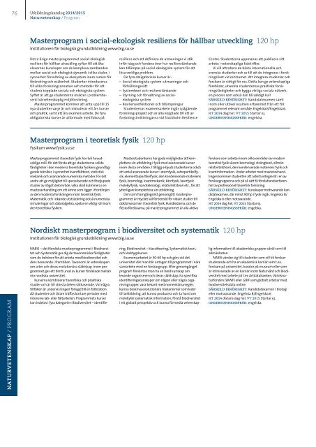 Utbildningskatalog