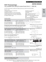 Metric - TOX PRESSOTECHNIK USA