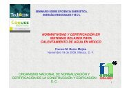 normatividad y certificaciÃ³n en sistemas solares para ... - Tech4CDM