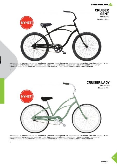Merida Cyklar