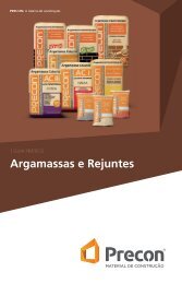 Argamassas e Rejuntes - Precon