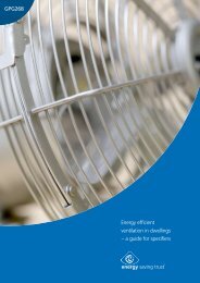 Energy efficient ventilation in dwellings â a guide for specifiers ...