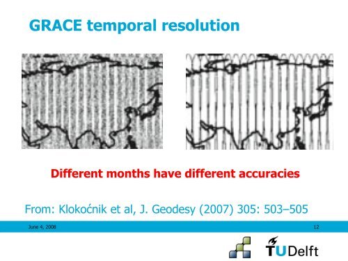 GRACE temporal resolution - FutureWater