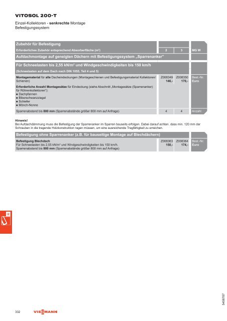 VITOSOL 200-T - Linear GmbH