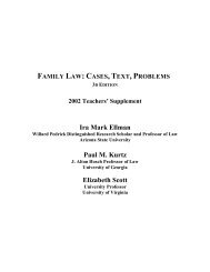 Ira Mark Ellman Paul M. Kurtz Elizabeth Scott - Arizona State ...