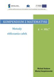 Kompendium z matematyki - Instytut Informatyki UG - Uniwersytet ...