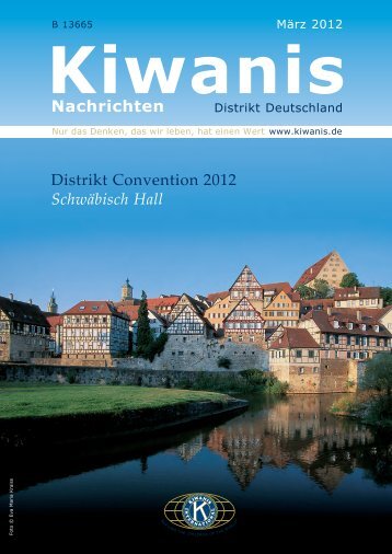 Nachrichten Distrikt Convention 2012 Schwäbisch Hall - Kiwanis