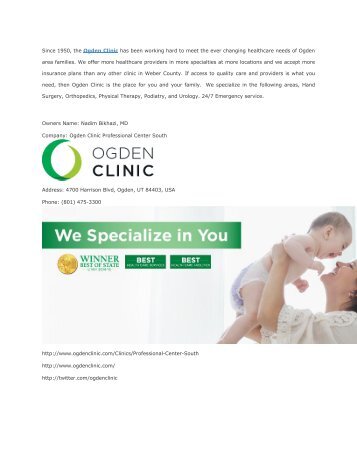Ogden Clinic Professional Center South