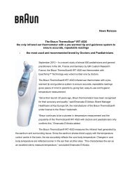 Braun ThermoScan IRT 4520 GENERIC ENG - KAZ Europe