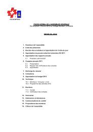 ProcÃ¨s verbal de l'assemblÃ©e gÃ©nÃ©rale (3 fÃ©vrier) - FSG Montreux