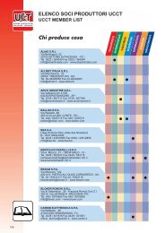 Chi produce cosa ELENCO SOCI PRODUTTORI UCCT