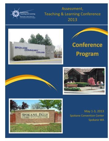 2013 Conference Program - Washington State Board for Community ...