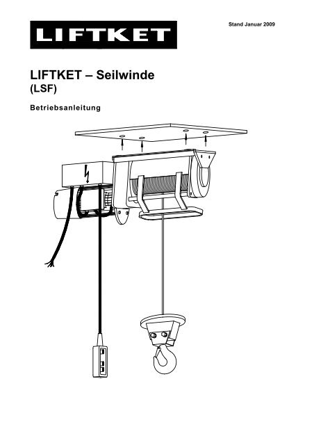 LIFTKET â Seilwinde (LSF) - liftket.de