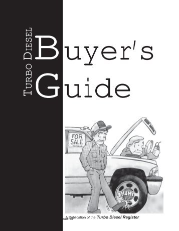 Buyer's Guide - Turbo Diesel Register