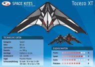 Torero XT - Space Kites