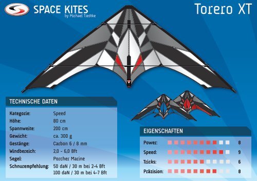 Torero XT - Space Kites