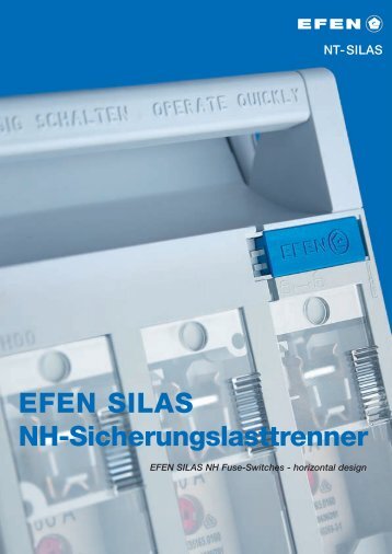 EFEN SILAS NH Fuse-Switches - Hager