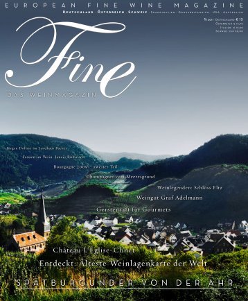 FINE Das Weinmagazin - 01/2011